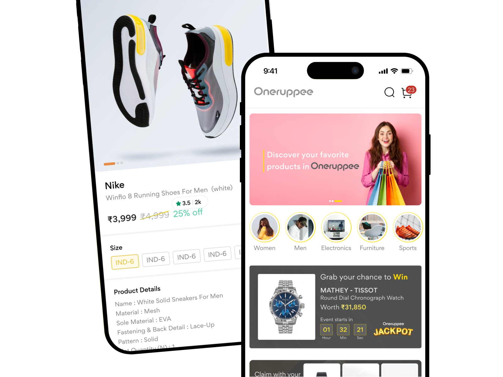 Oneruppee - E-Commerce App