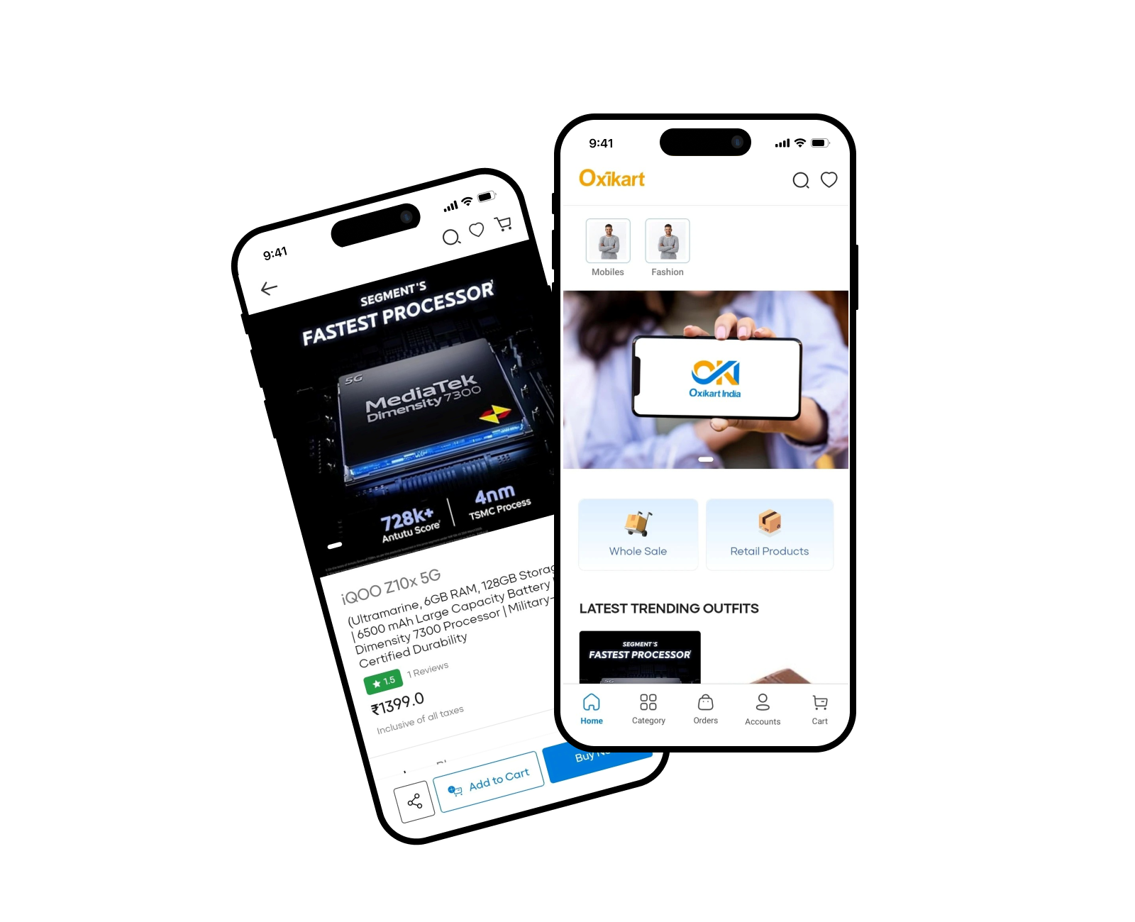 Oxikart - E-Commerce App